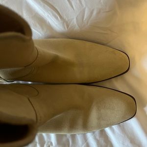 Authentic Gucci suede cowboy boots